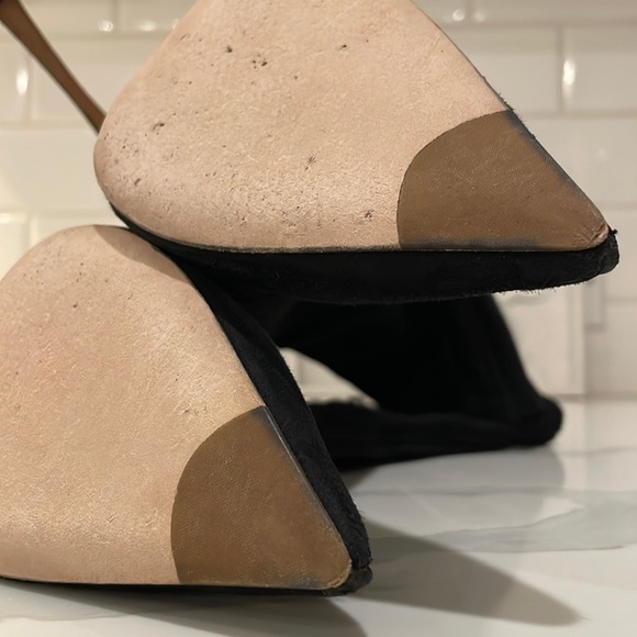 Sergio Rossi Black Suede Crystal Boots Size 37 - Picture 12 of 16